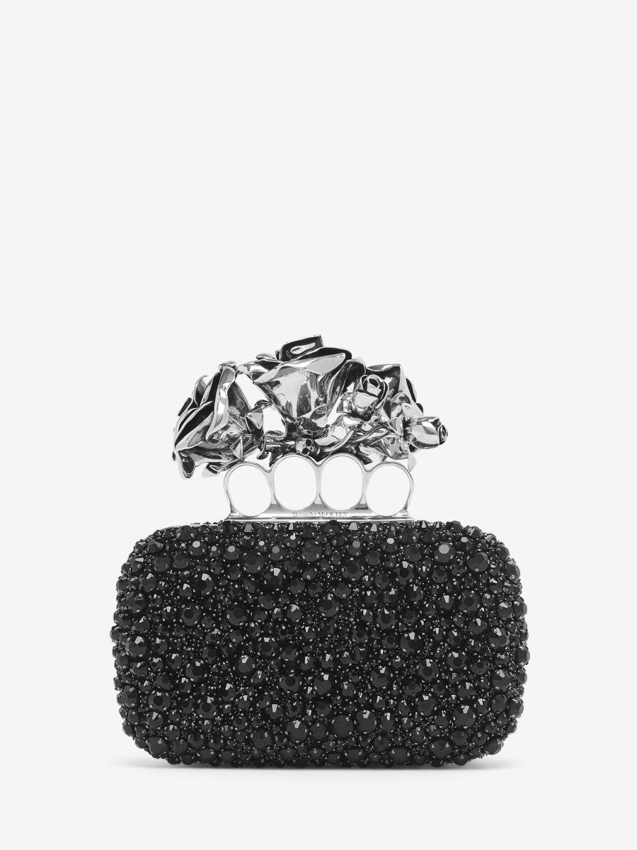 ALEXANDER MCQUEEN - Rose Knuckle Clutch - Item 835586KR7861000